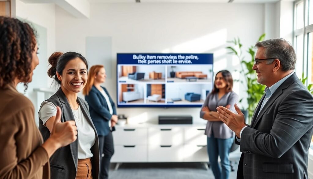 témoignages clients enlèvement encombrants